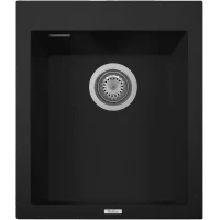 Кухонная мойка Rivelato Zeno ZN-4150 Nero profondo 41x50 см, черный