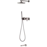 Душевой комплект 225 мм Boheme Spectre 454-2-NB