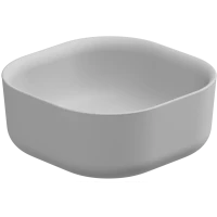 Раковина-чаша GSG Hit HILAVQU42001 42x42 см, накладная, белый матовый