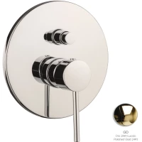 Смеситель для ванны Emmevi Piper 45019/OR встраиваемый, золотой