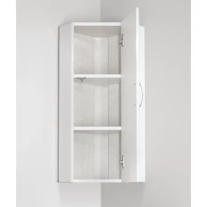 Изображение товара шкаф одностворчатый подвесной 31,5x80 см белый глянец style line лс-00000134