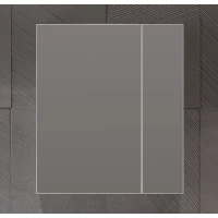 Зеркальный шкаф 70x80 см белый глянец Opadiris Арабеска 00-00005577