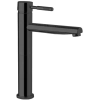 Смеситель для раковины Webert Rimini RI831402560 с донным клапаном, черный матовый