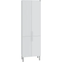 Пенал Санта Вега 700450 напольный, белый глянец