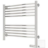 Полотенцесушитель электрический 600x600 белый глянец МЭМ правый Сунержа Флюид 2.0 12-5221-6060