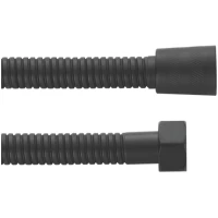 Душевой шланг Rose RE24-10 100 см, черный матовый