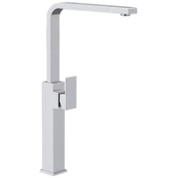 Смеситель для раковины Remer Q-Design QD10GLXL с донным клапаном, хром