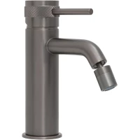 Смеситель для биде Allen Brau Priority 5.31A04-MG с донным клапаном, графит матовый