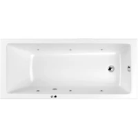 Акриловая гидромассажная ванна 179,5x79,5 см Whitecross Wave 0101.180080.100.SOFT.CR
