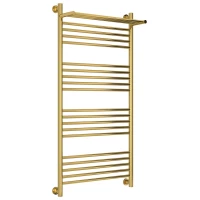 Полотенцесушитель водяной 1200x600 золотой Сунержа Богема с полкой+ 03-0223-1260