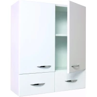 Шкаф двустворчатый 60x74,6 белый глянец Onika Кредо 306004