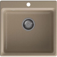Кухонная мойка GranFest Level 510 51x50 см, песочный