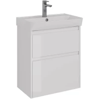 Тумба белый глянец 57,4 см Lemark Combi LM03C60T