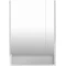 Зеркальный шкаф 60x85 см белый L/R Viant Мальта VMAL60BEL-ZSH - 1
