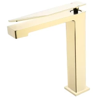 Смеситель для раковины Boheme Q 142-GG.2 золотой