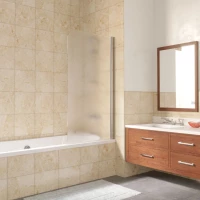 Шторка на ванну Vegas Glass EV LUX 60 08 02 R 60 см R, профиль хром, стекло шиншилла