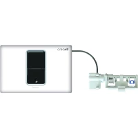 Кнопка смыва Creavit FP8003.00 для инсталляции, сенсорная, питание от батареи, белый