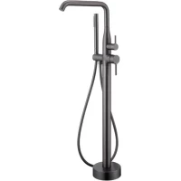 Смеситель напольный для ванны Raglo R20.33.09 графит матовый