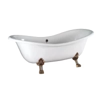 Акриловая ванна Alpen Charleston 38132 188x80 см, отдельностоящая, белый