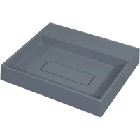 Раковина-чаша Uperwood Tanos RTANOSQUARTZ50B 50x42,5 см, накладная, бетон