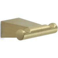 Крючок Gedy Tonale TN26(88) двойной, для ванны, золотой матовый