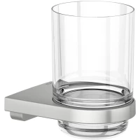 Стакан для зубных щеток KEUCO Collection Moll 12750219000 настенный, нержавеющая сталь