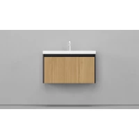 Тумба черный матовый/шатанэ 78,9 см Velvex Klaufs tpKLA.80.1Y-617.217