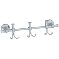 Планка с крючками Migliore Fortuna 27715 для ванны, хром