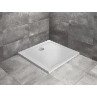 Акриловый поддон 80x80 см Radaway Doros C Stone White SDRC8080-01-04S