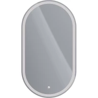 Зеркало Dreja Luno 99.2007 55x100 см, с LED-подсветкой, сенсорным выключателем, антизапотеванием