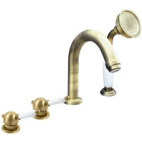 Смеситель на борт ванны Rav Slezak Labe L562.5PSM