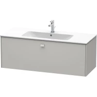 Тумба бетонно-серый матовый 122 см Duravit Brioso BR400400707