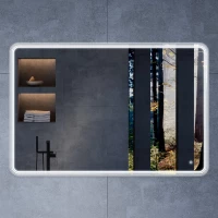 Зеркало Vincea VLM-3MA120 120x80 см, с LED-подсветкой, сенсорным выключателем, диммером