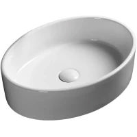 Раковина-чаша Ceruttispa CR7016 50x35,5 см, накладная, белый