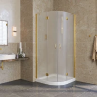 Душевой уголок 120x120 см Vegas Glass AFS 120 09 10 сатин