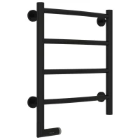 Полотенцесушитель электрический 500x400 черный матовый МЭМ левый Сунержа Галант 2.0 31-5200-5040