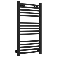 Полотенцесушитель водяной 800x400 черный матовый Сунержа Аркус 31-0251-8040