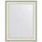 Зеркало 68x88 см белая кожа с хромом Evoform Definite BY 7630 - 1