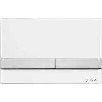 Кнопка смыва Vitra Select 740-1100 для инсталляции, белый глянец/хром