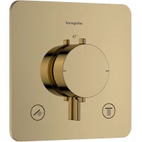 Термостат для ванны Hansgrohe Ecostat Comfort Q 33713990 встраиваемый, золотой
