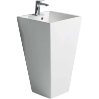 Раковина WeltWasser Leerbach 4847 GL-WT 10000013338 47,5x47 см, напольная, белый