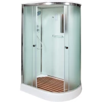 Душевая кабина 120x80x220 см Deto D102SLEL матовое