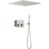 Душевой комплект Timo Petruma SX-5209/13SM 500 мм, с термостатом, никель матовый