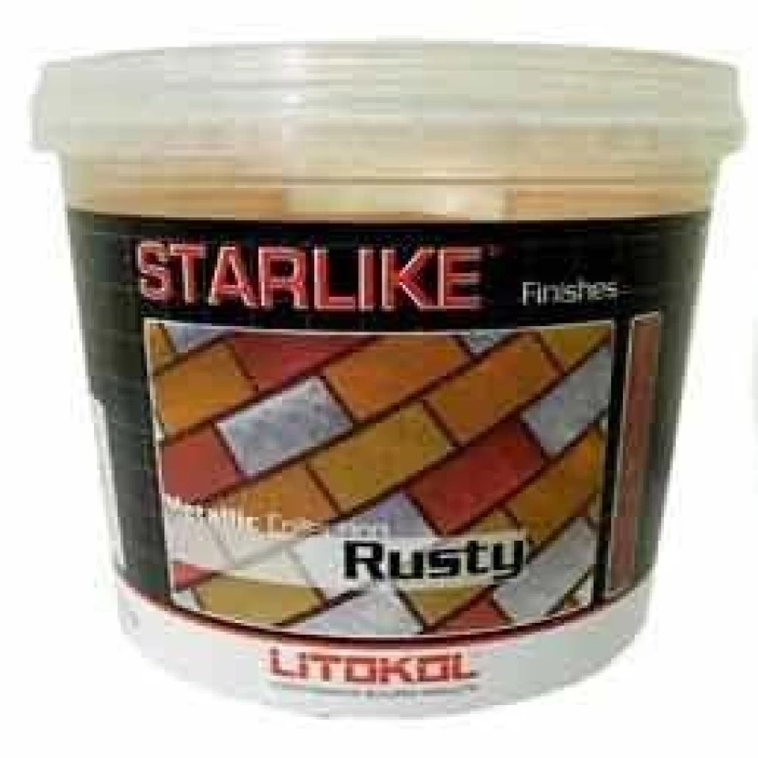 Добавка  Litokol RUSTY для STARLIKE ведро 200г цвета Красный металлик