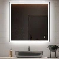 Зеркало Vincea VLM-3VN8008 80x80 см, с LED-подсветкой, сенсорным выключателем, диммером