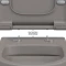 Унитаз подвесной Berges Ego XL 083216 безободковый, с сиденьем микролифт, серый матовый - 3