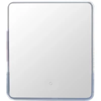 Зеркальный шкаф 55x80 см белый L Style Line Каре СС-00002373