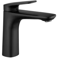 Смеситель для раковины Shevanik S8501H черный матовый