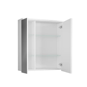 Изображение товара зеркальный шкаф 60x72,2 см белый diborg katarine 77.4103