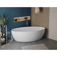 Акриловая ванна BelBagno BB707-1860-880 185,94x87,95 см, отдельностоящая, белый